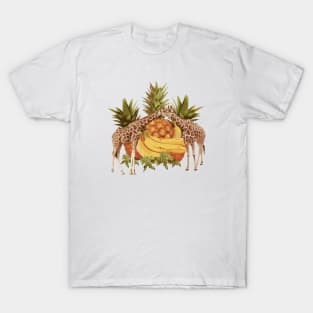 Giraffe Vintage Design T-Shirt